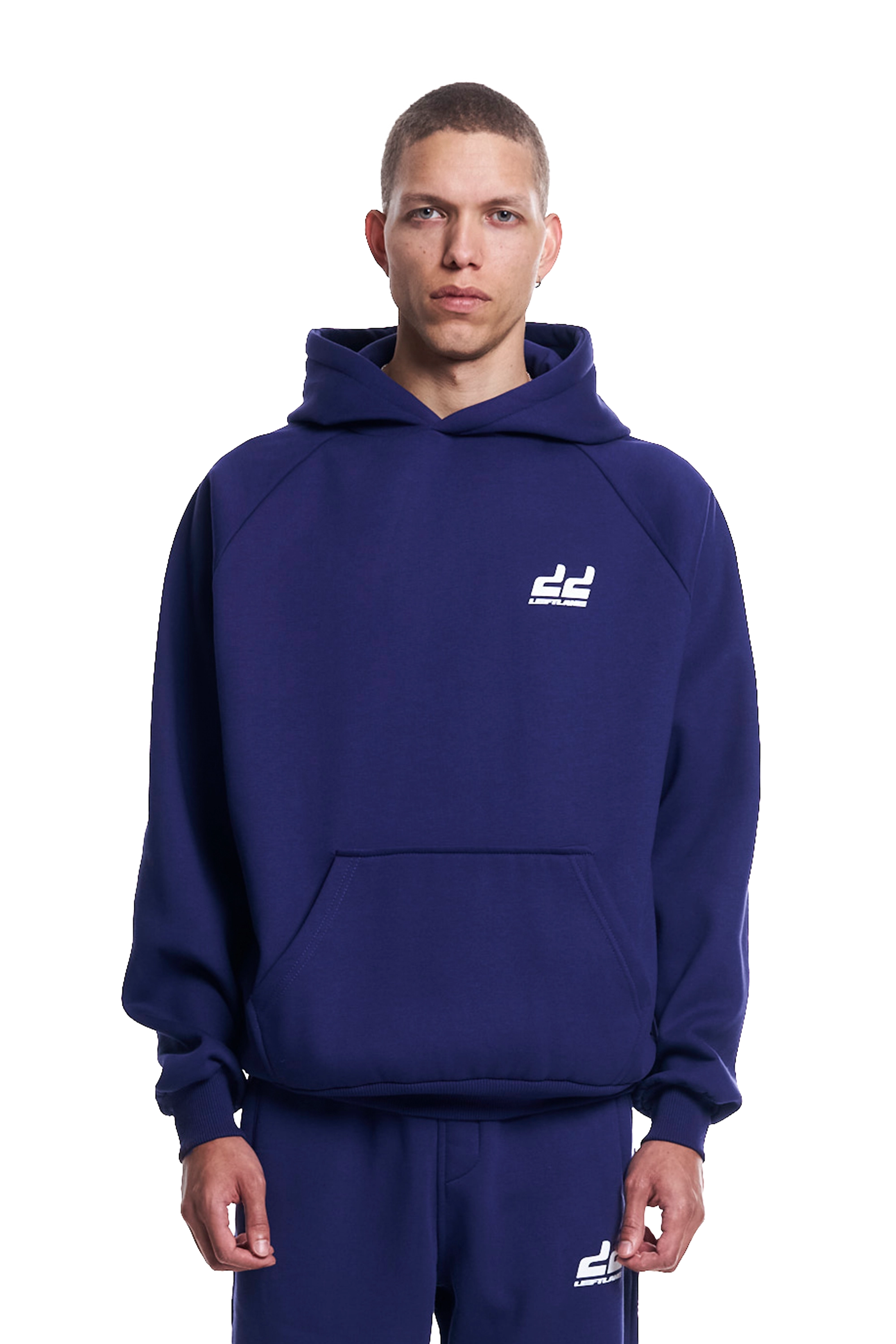 Basic Hoodie Blue V2