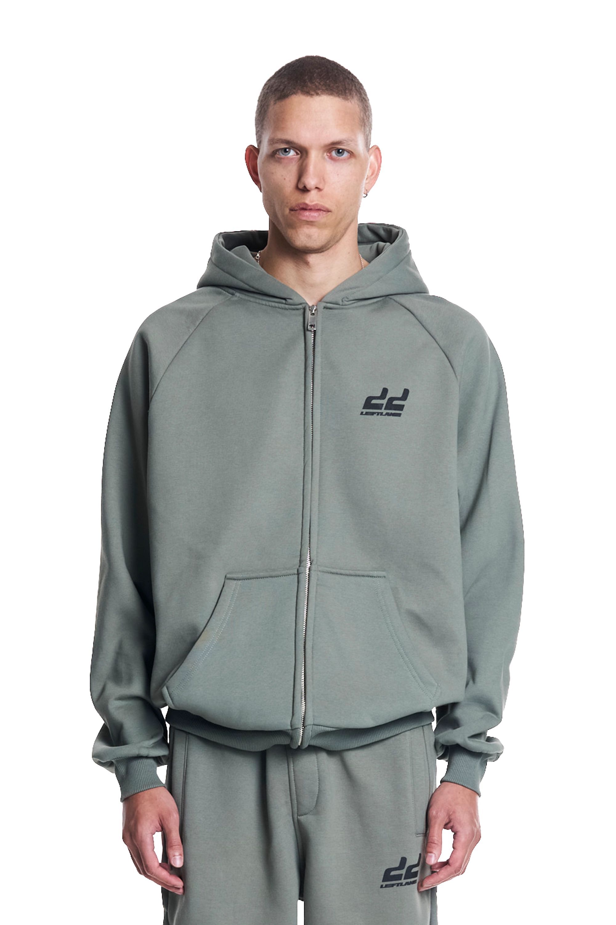 Basic Zipper Olive V2