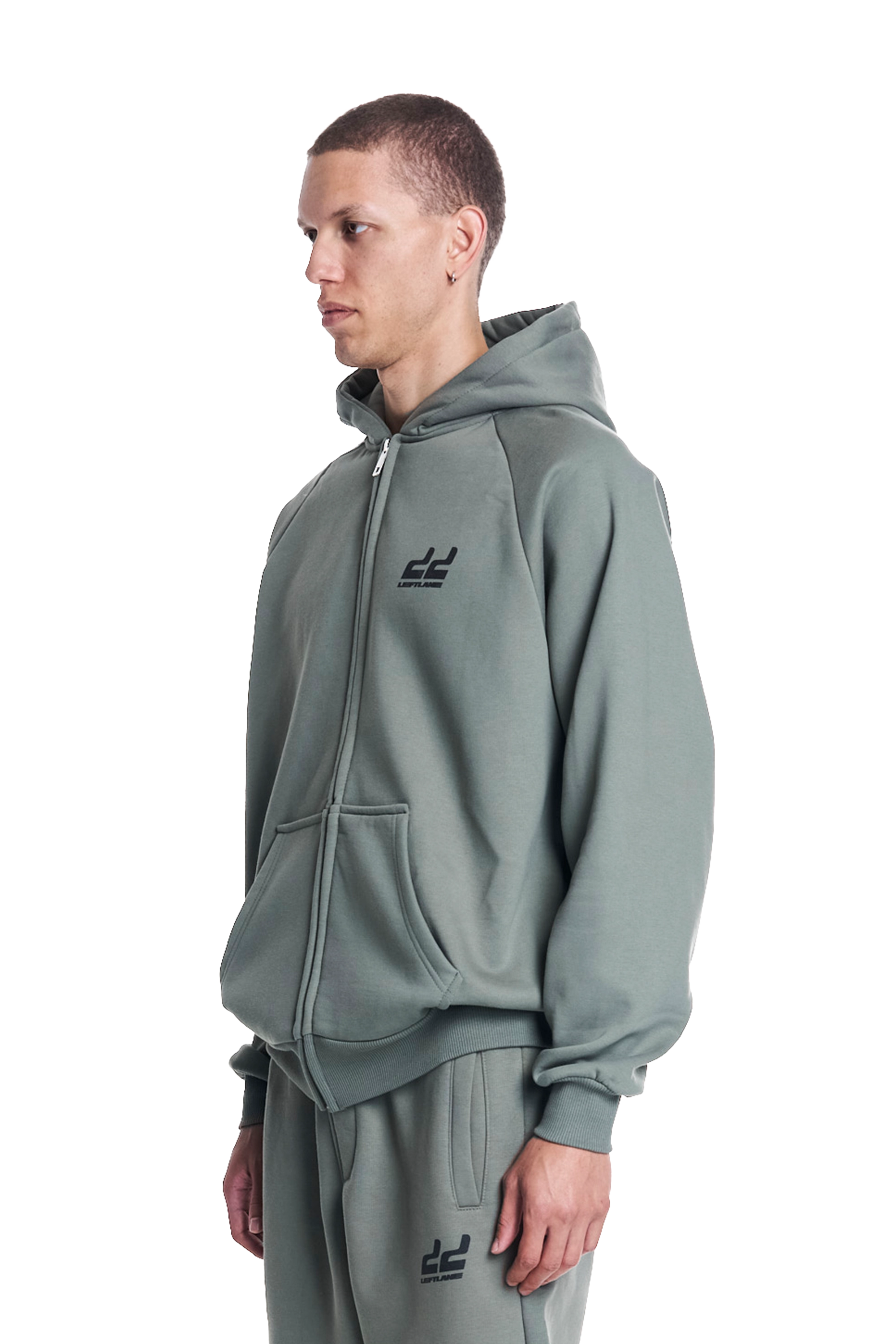 Basic Zipper Olive V2