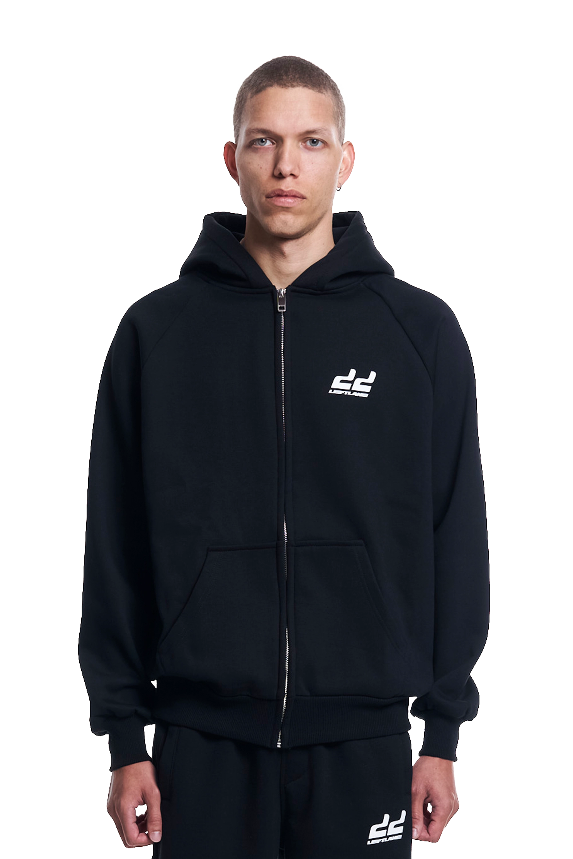 Basic Zipper Black V2
