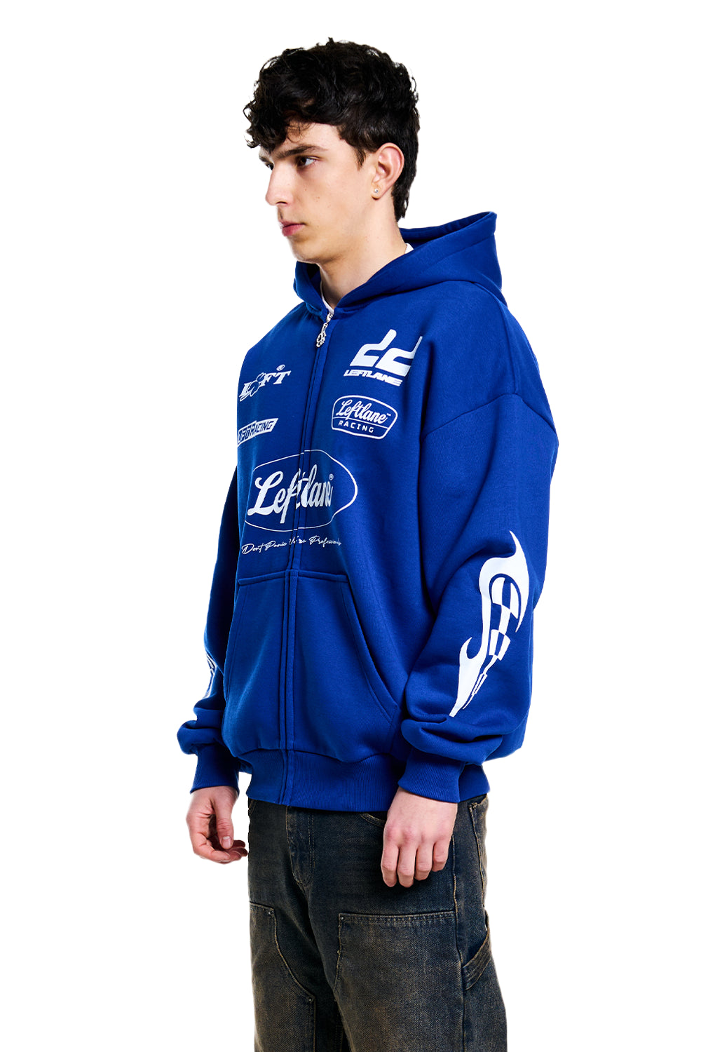 Racing Zipper Blue Venom