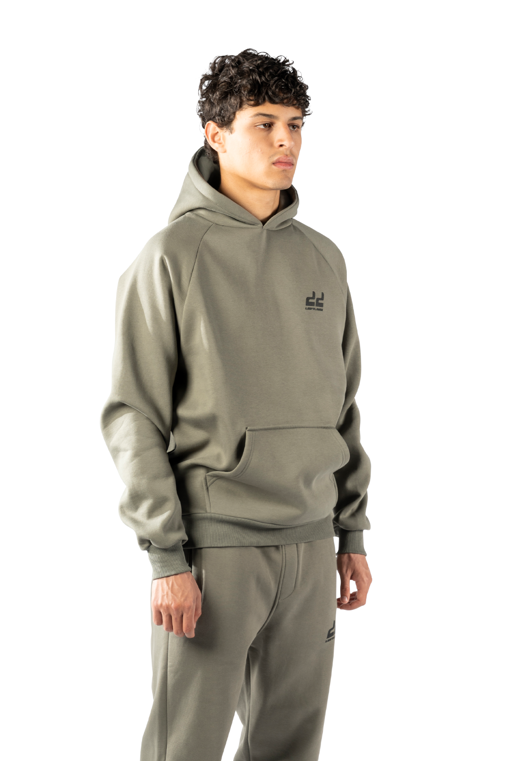 Basic Hoodie Olive V2