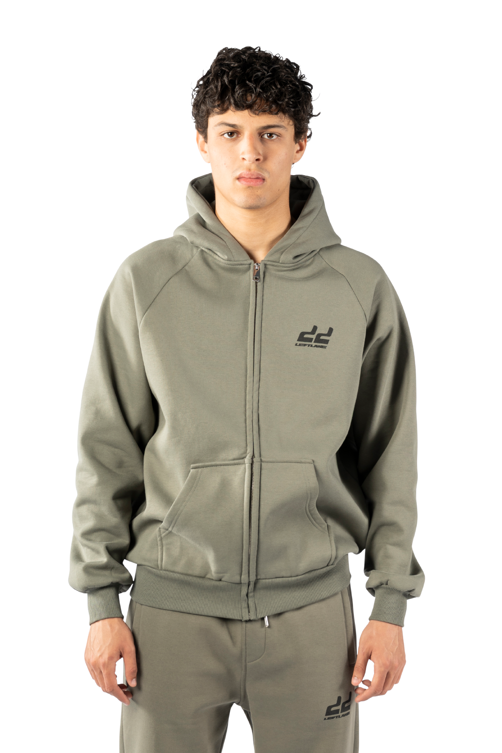 Basic Zipper Olive V2