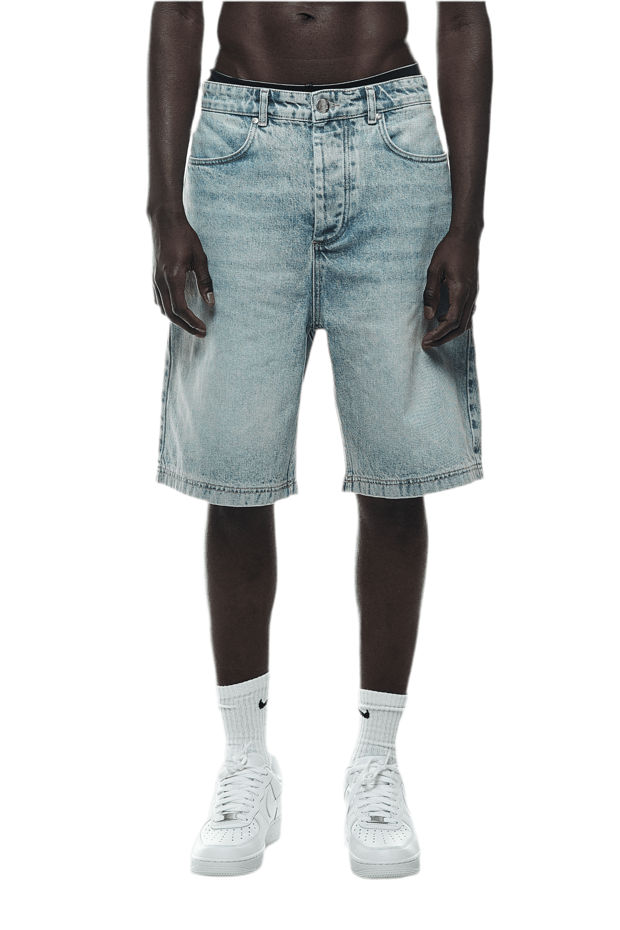 DENIM SHORT BLUE