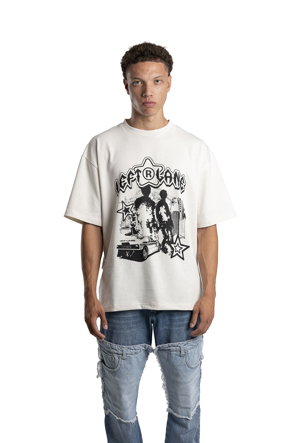 Retro White Tee