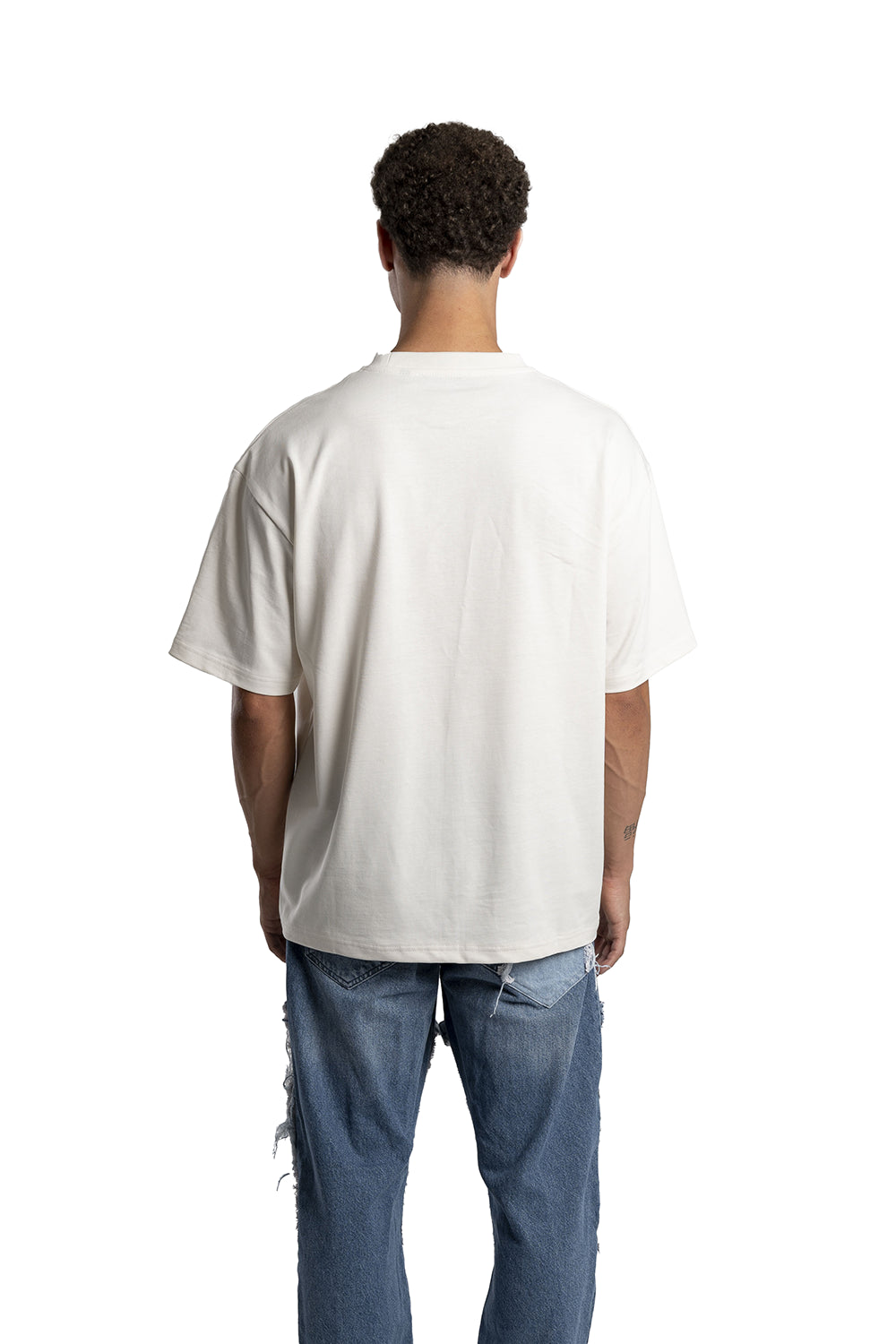 Retro White Tee