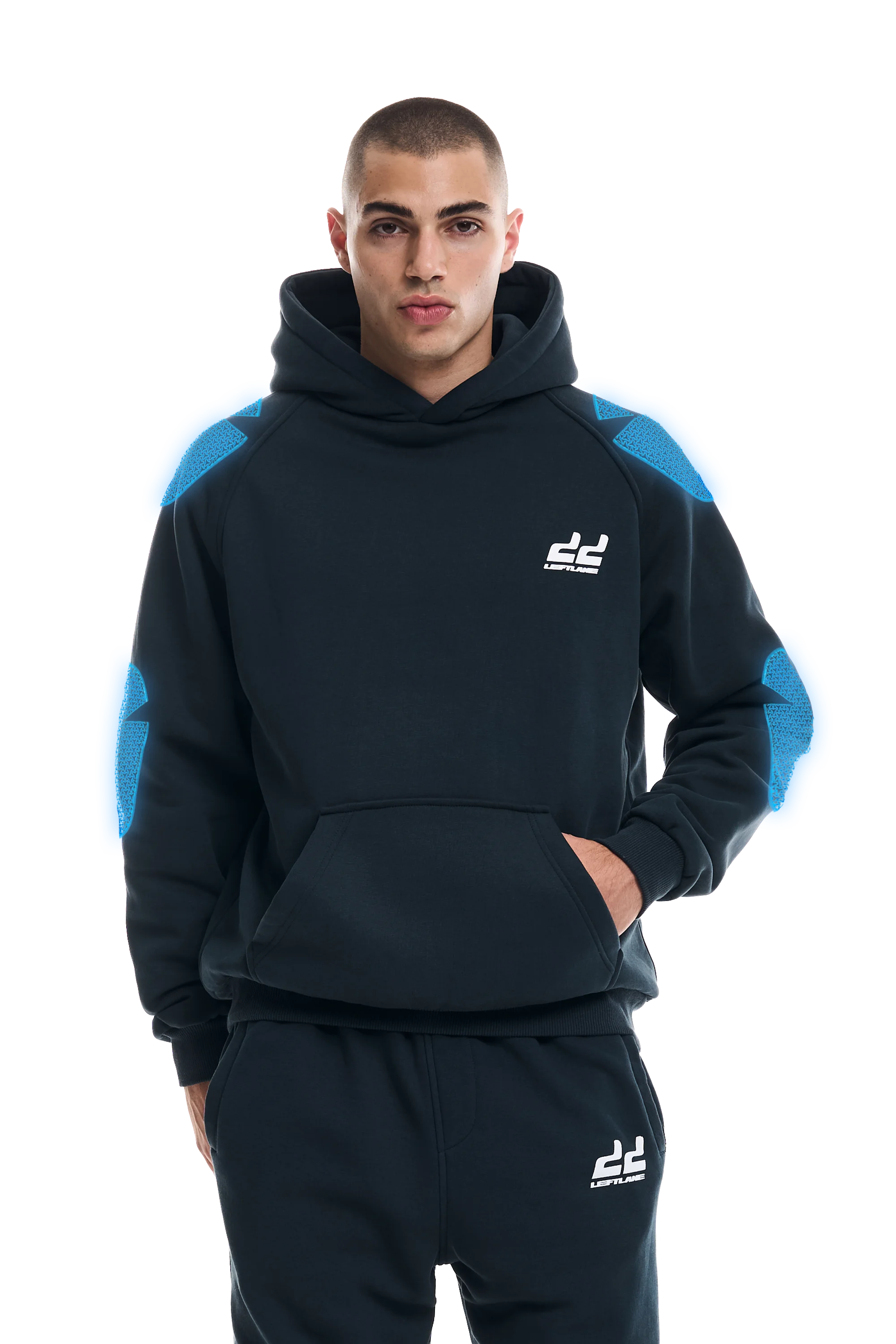 ARAMID V2+ HOODIE MARINE GREY