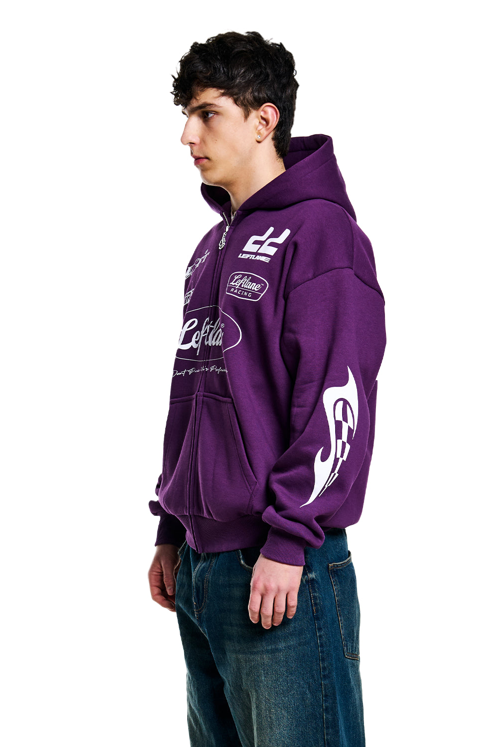 Racing Zipper Cosmic Lilac