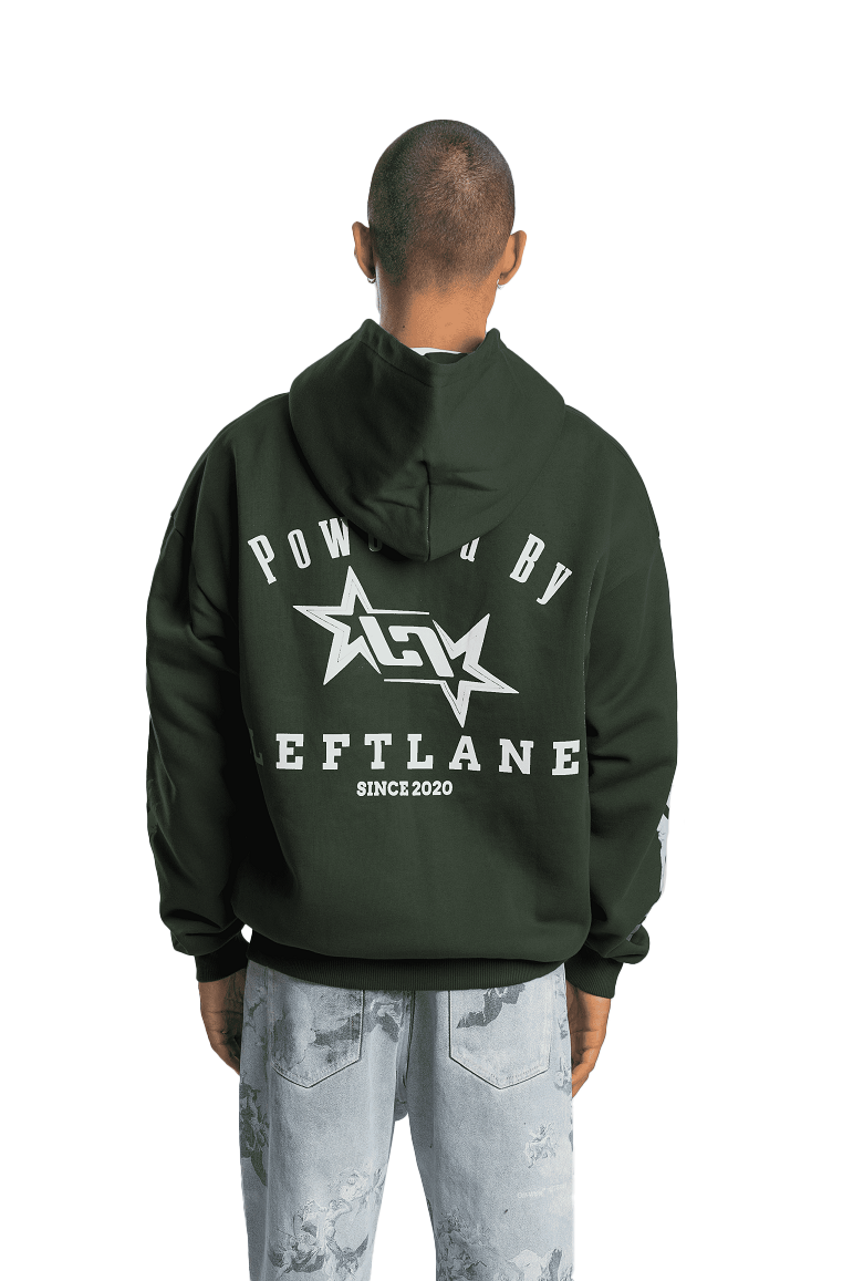 Racing Zipper Green