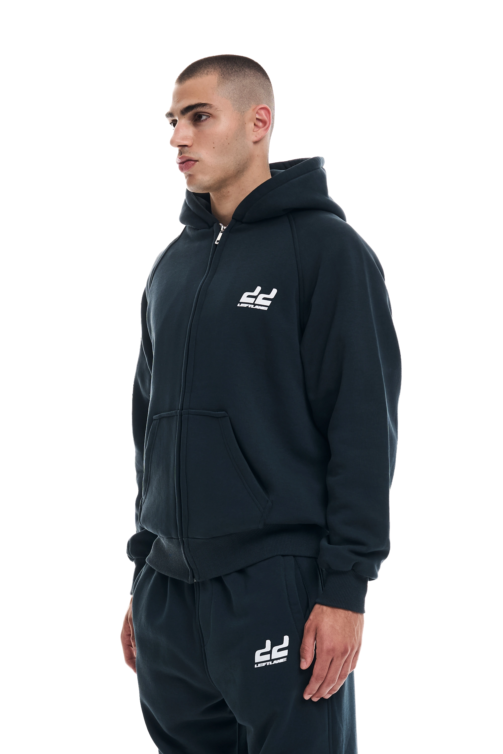 ARAMID V2+ ZIPPER MARINE GREY