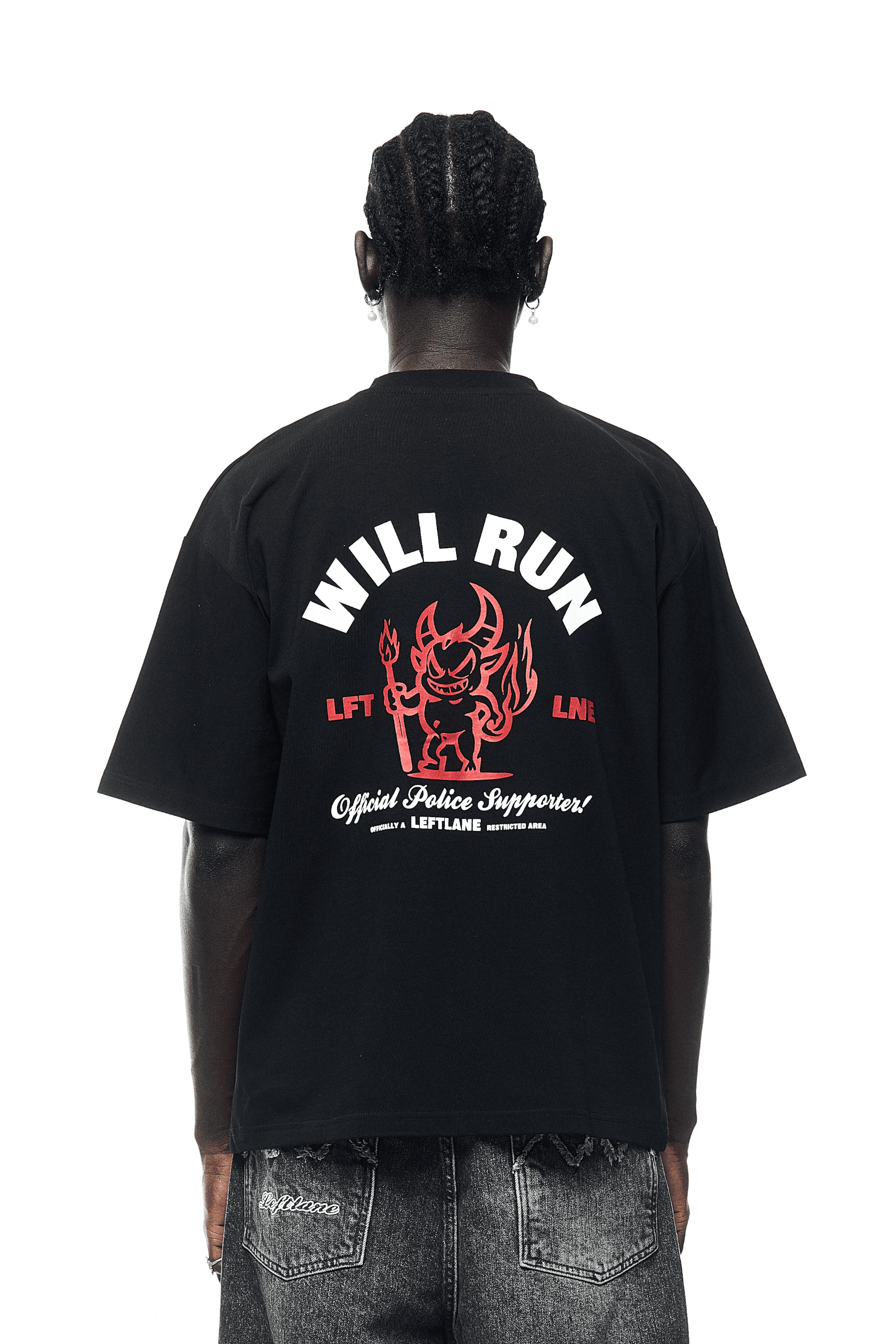 DEVIL RUN BLACK TEE