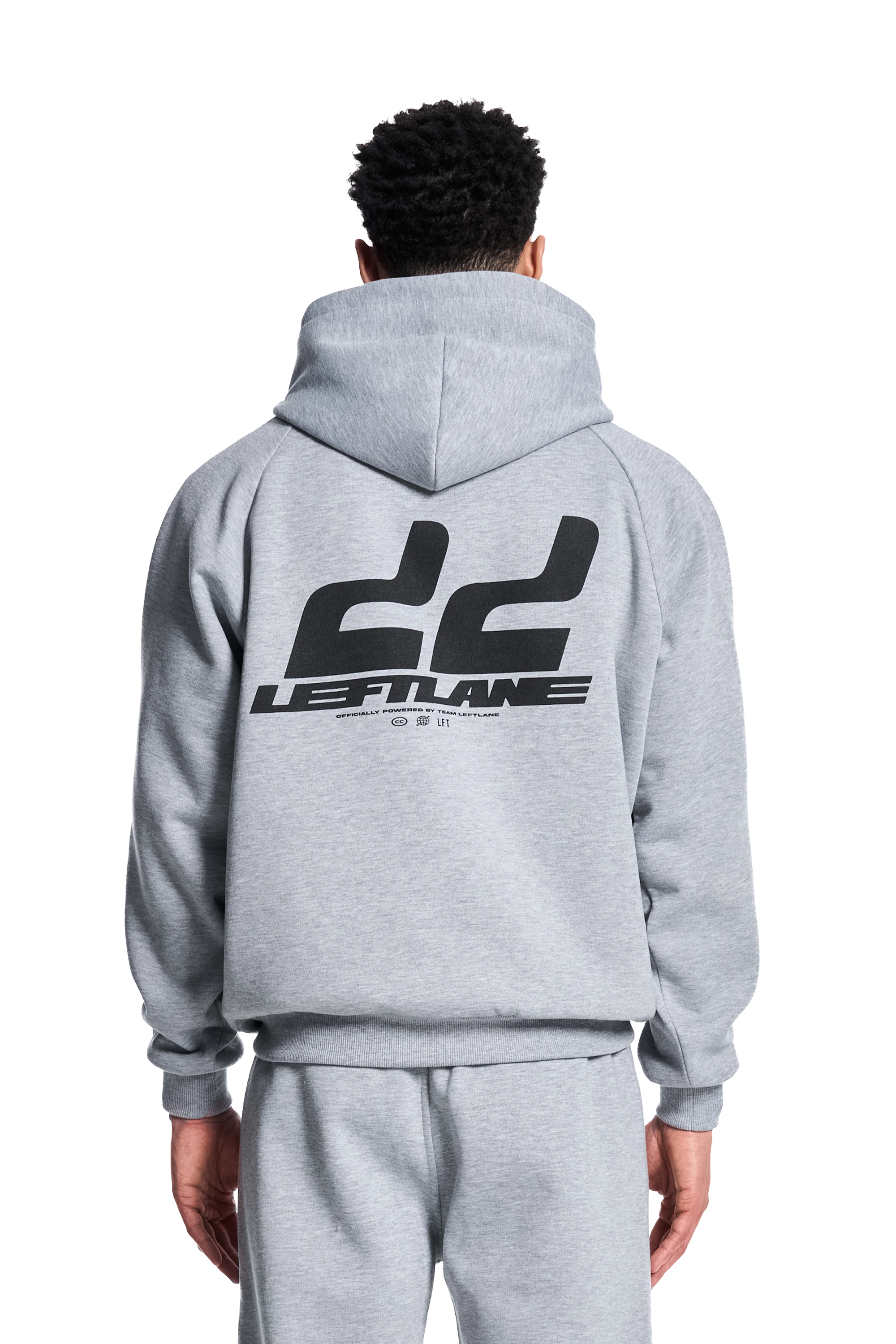 Basic Zipper Grey Melange V2