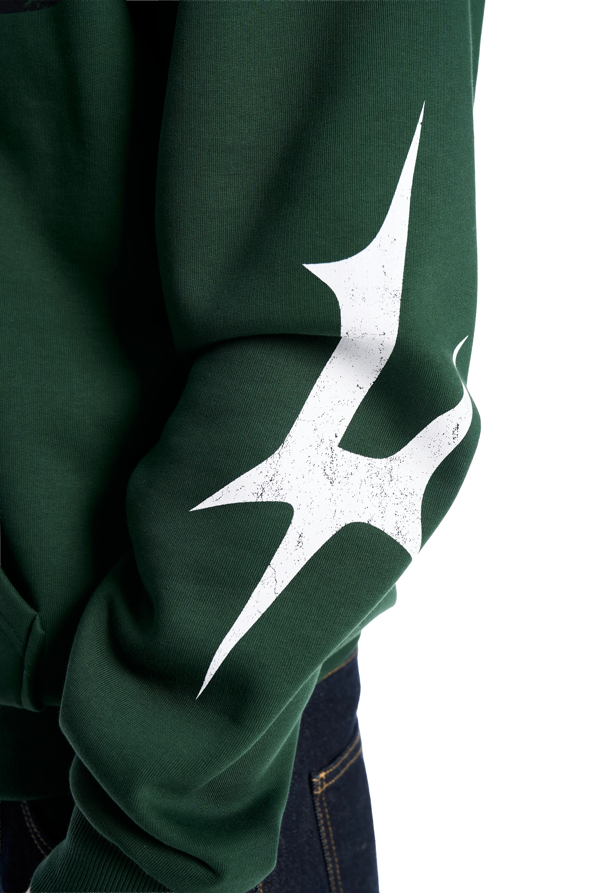 Racing Zipper Mystic Green