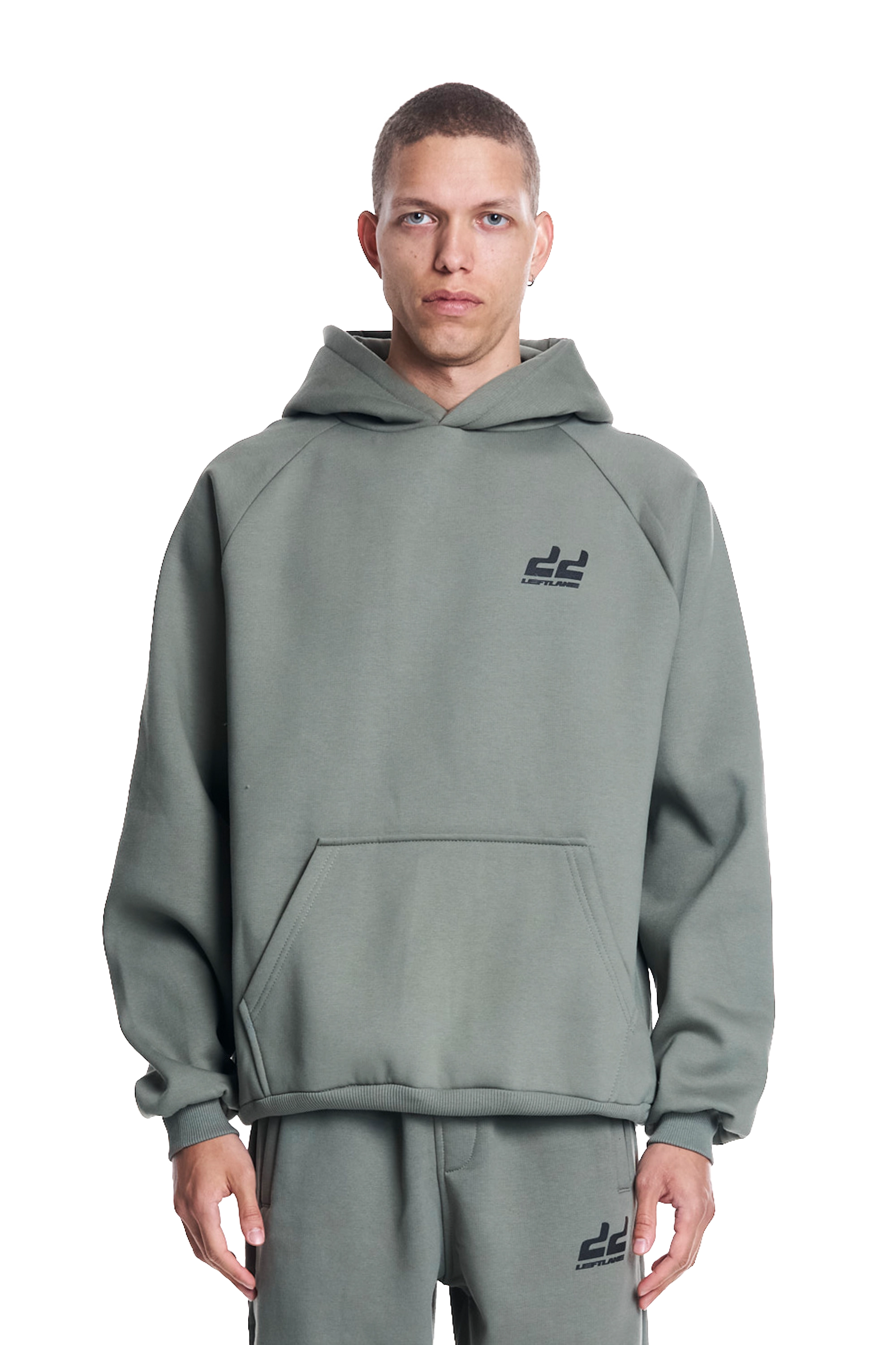 Basic Hoodie Olive V2