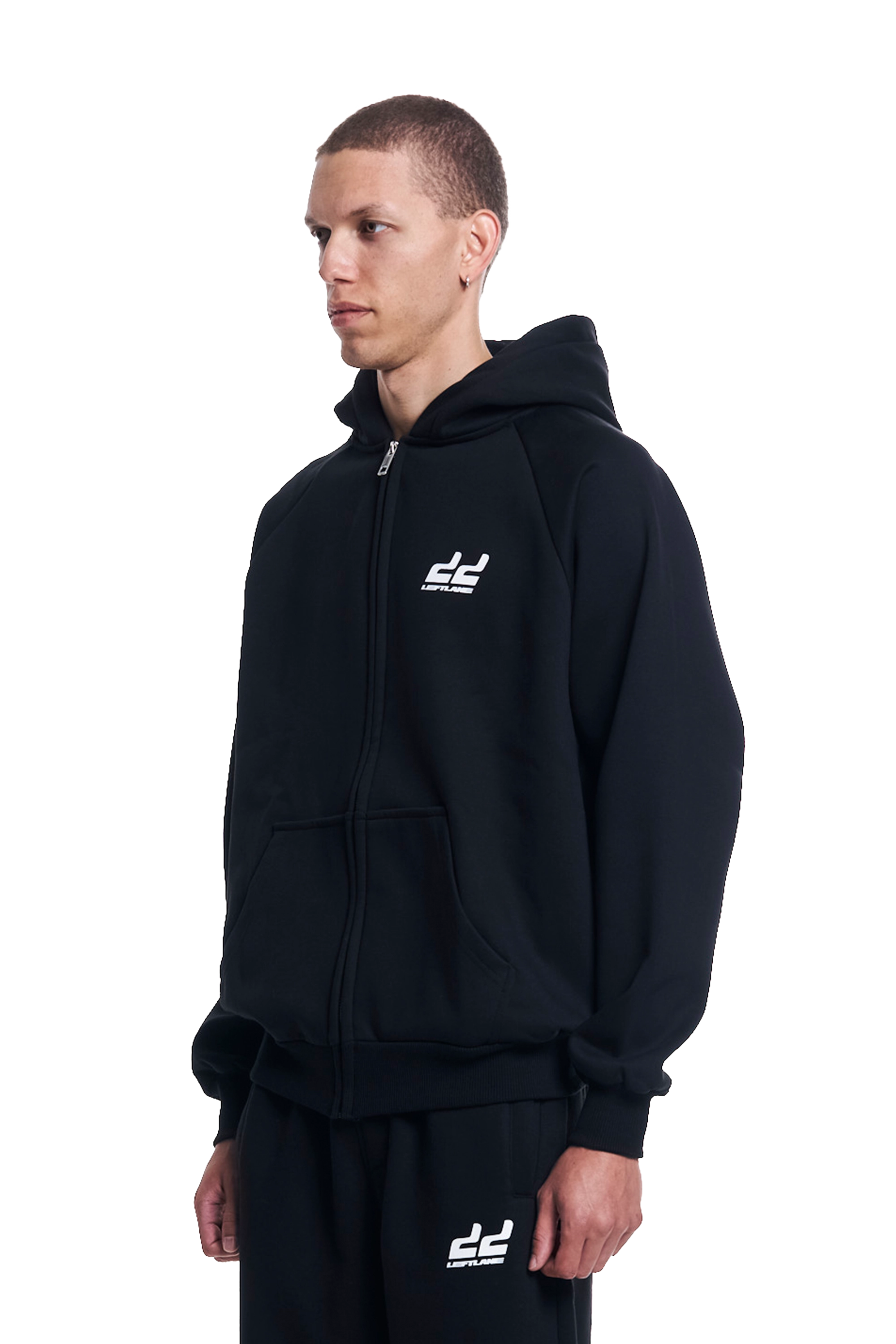 Basic Zipper Black V2