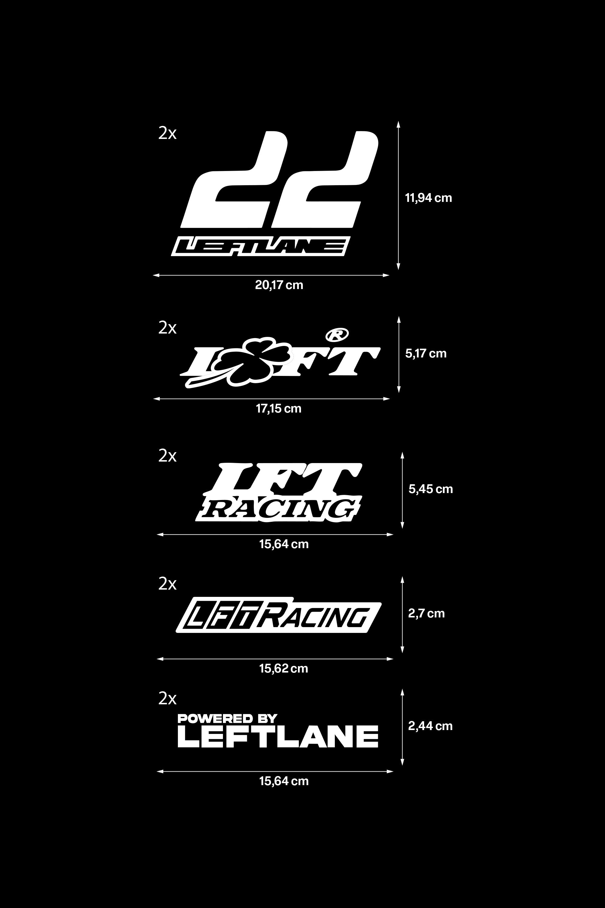 Motorrad Folierungs-Set (WHITE)
