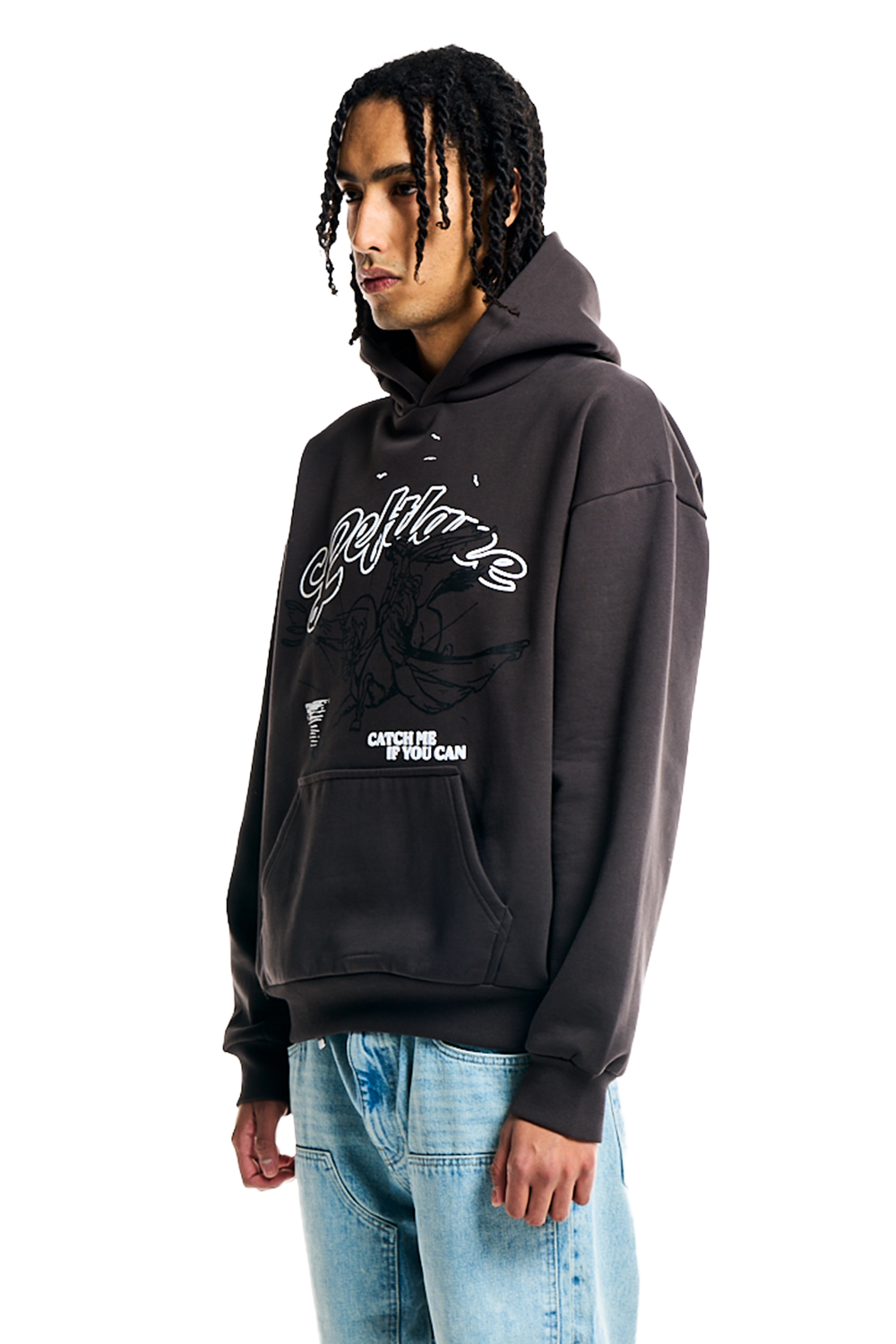 PEGASUS HOODIE SMOKY BLACK