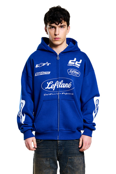 Racing Zipper Blue Venom