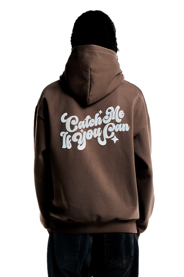 CATCH ME HOODIE BROWN