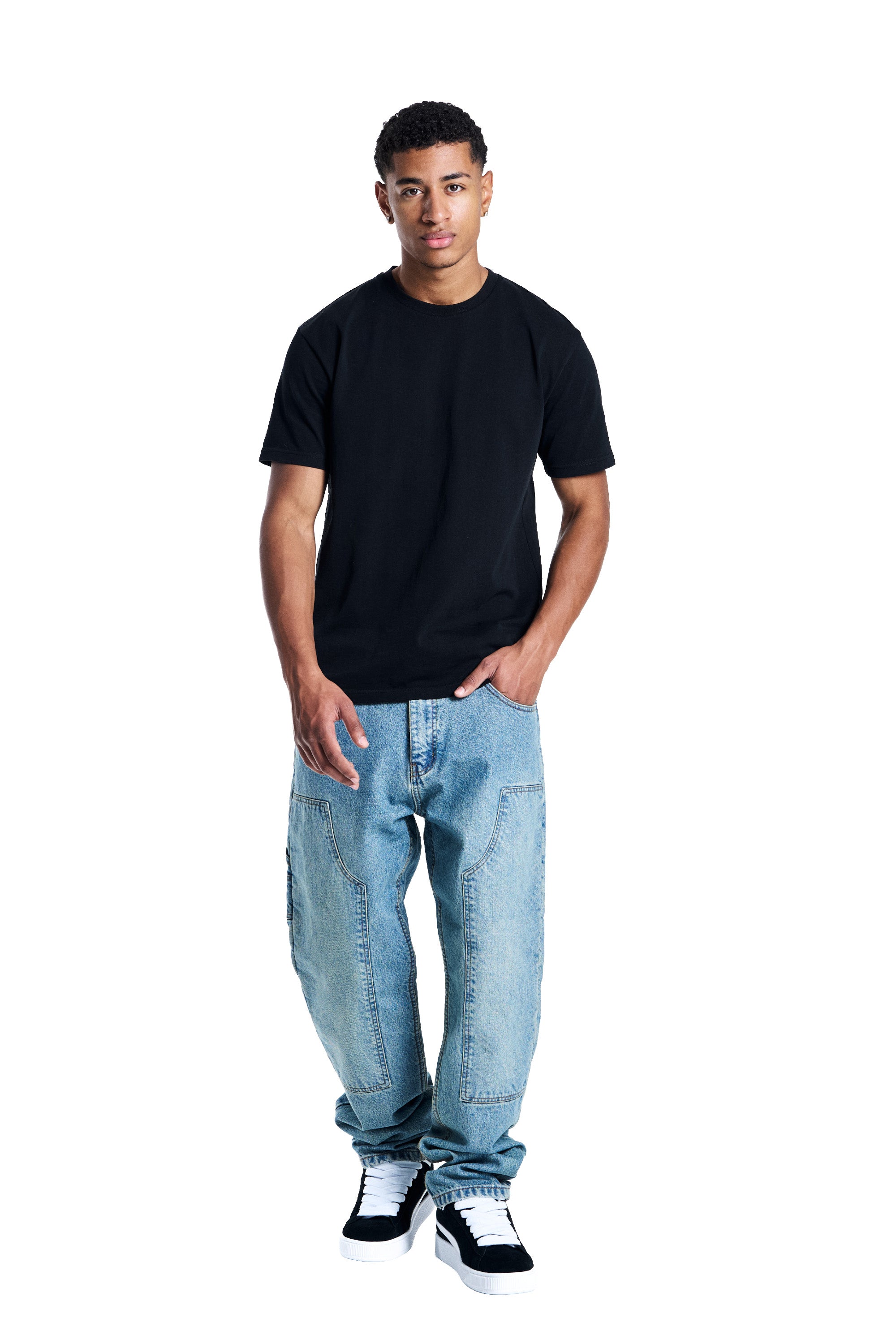 Aramid Jeans Carpenter Stone Washed Blue