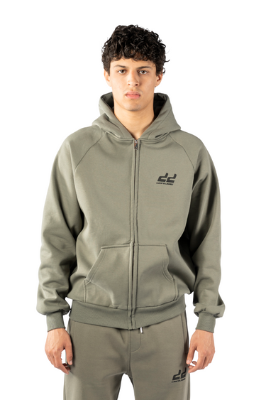 Basic Zipper Olive V2