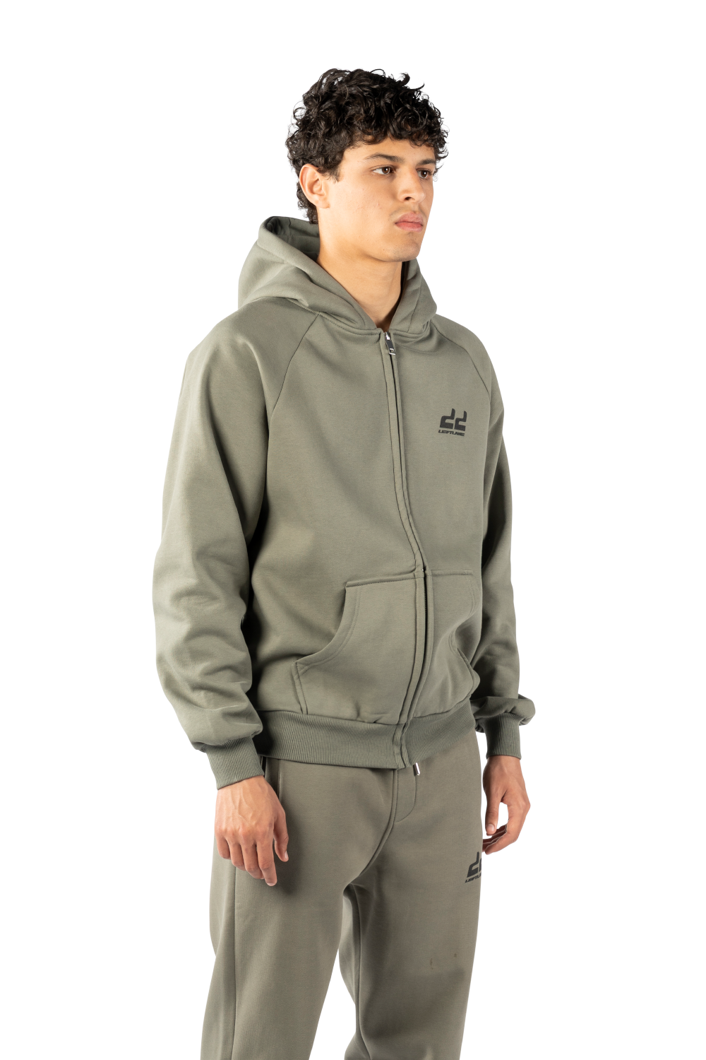 Basic Zipper Olive V2