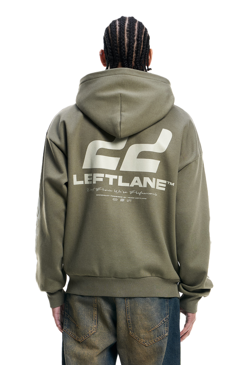 Racing Zipper Shadow Green