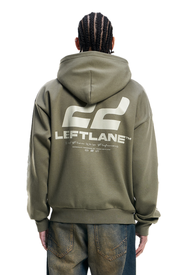 Racing Zipper Shadow Green