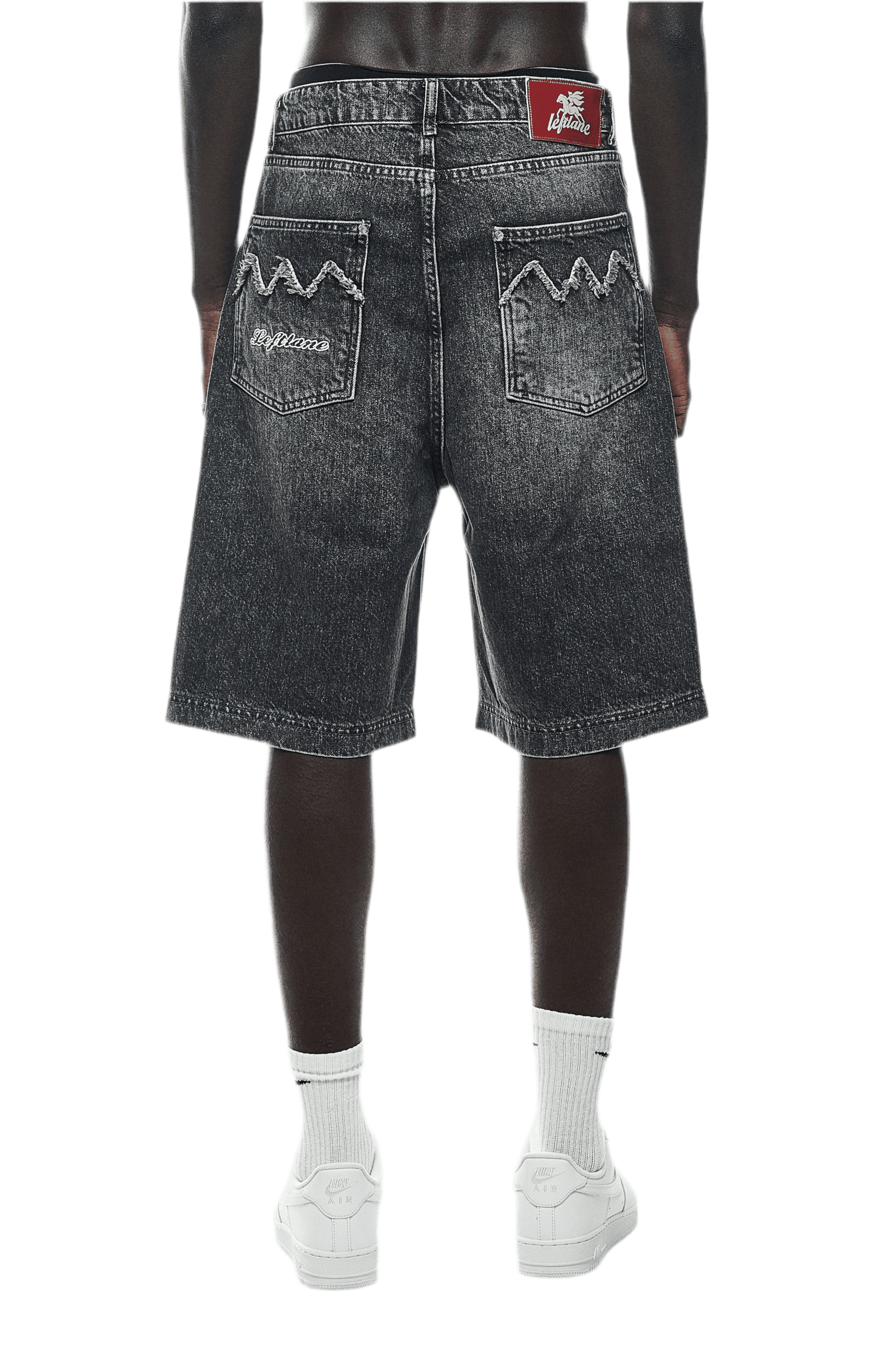 DENIM SHORT GREY