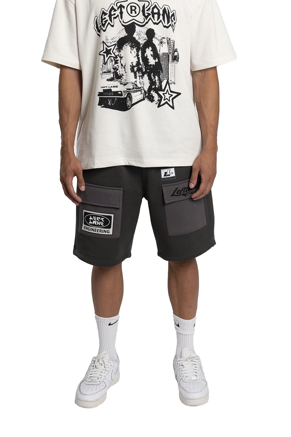 Dark Grey Cargo Short
