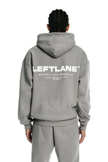 Basic Zipper Light Grey