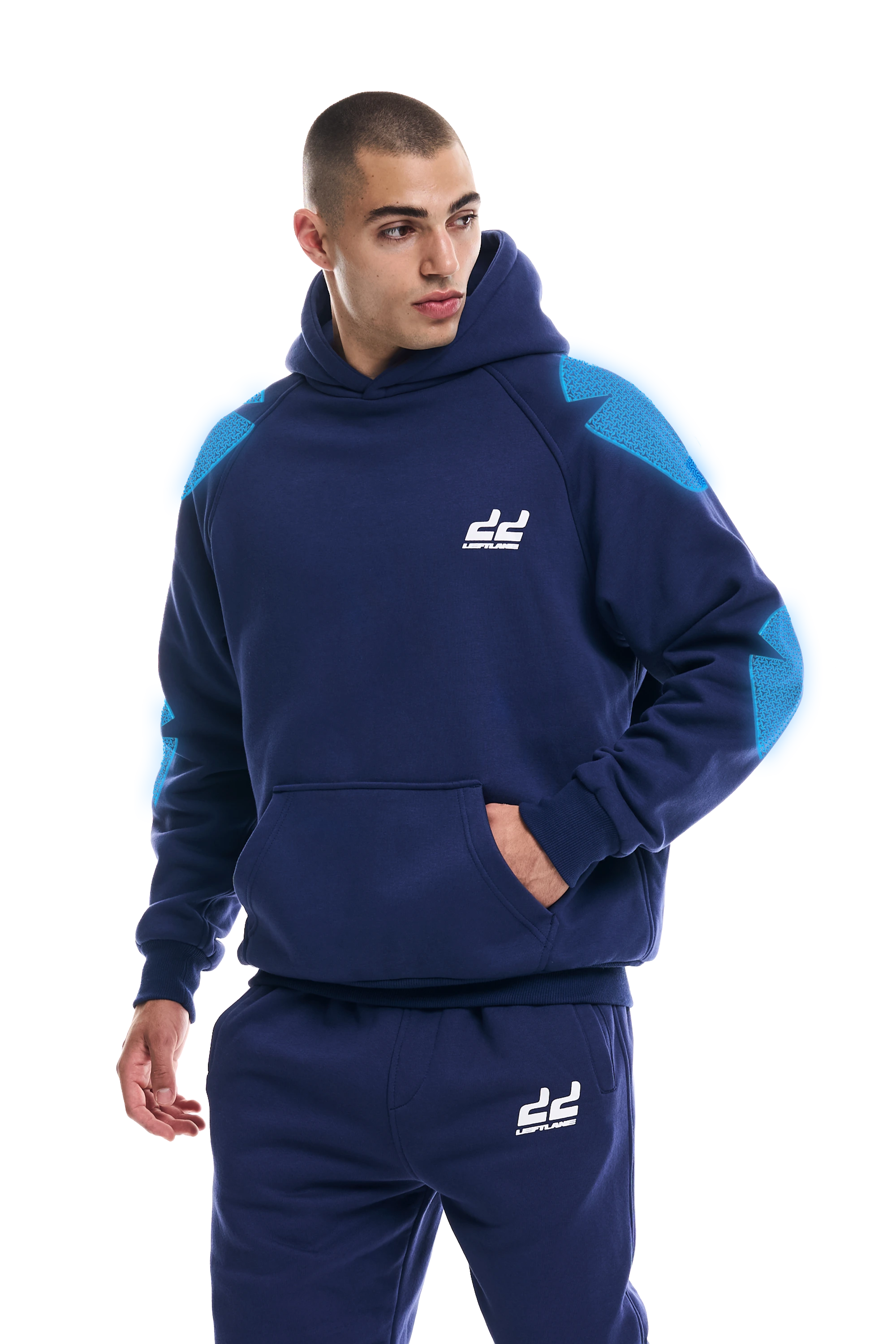 ARAMID V2+ HOODIE ORBIT BLUE