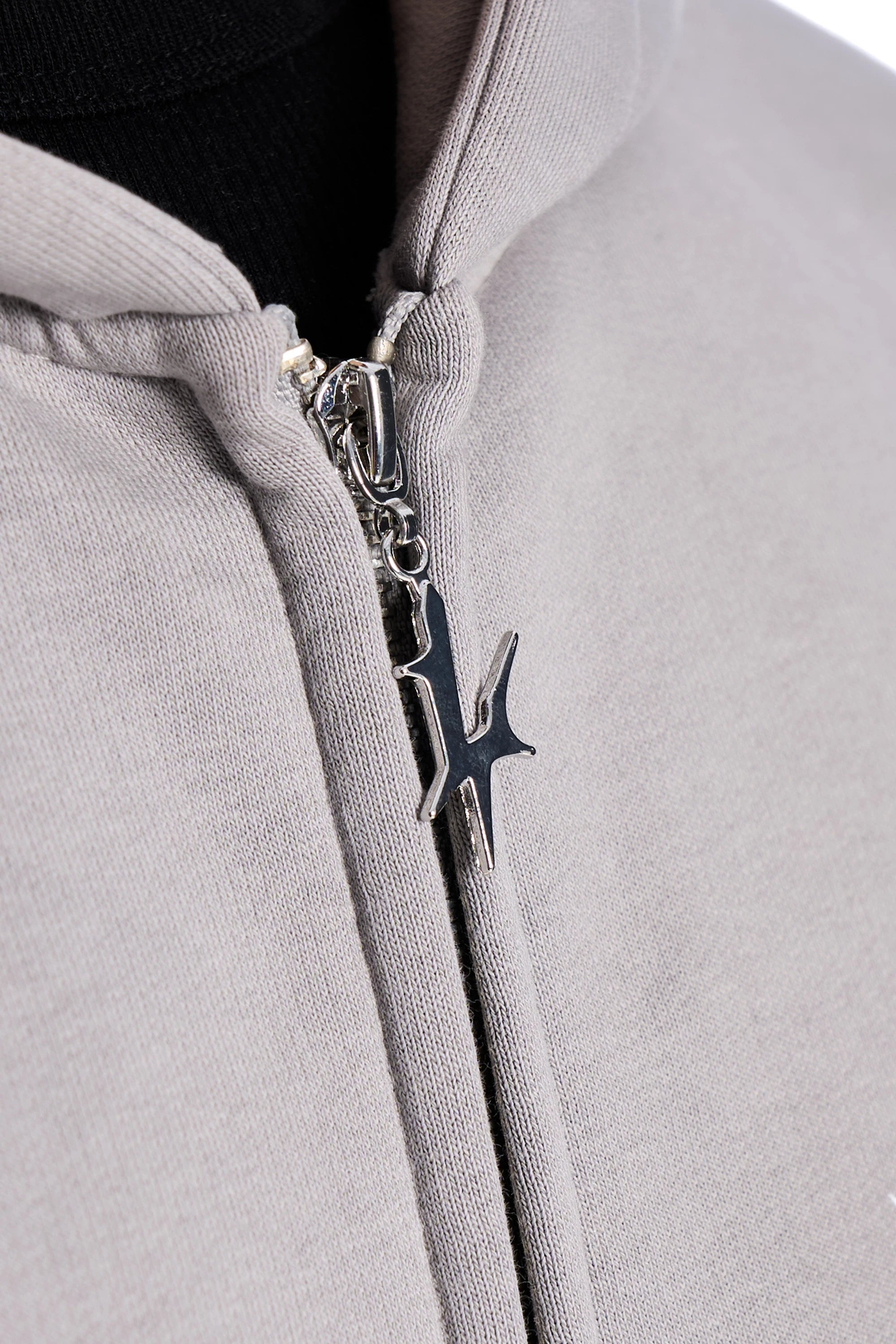 Racing Zipper Frosted Grey