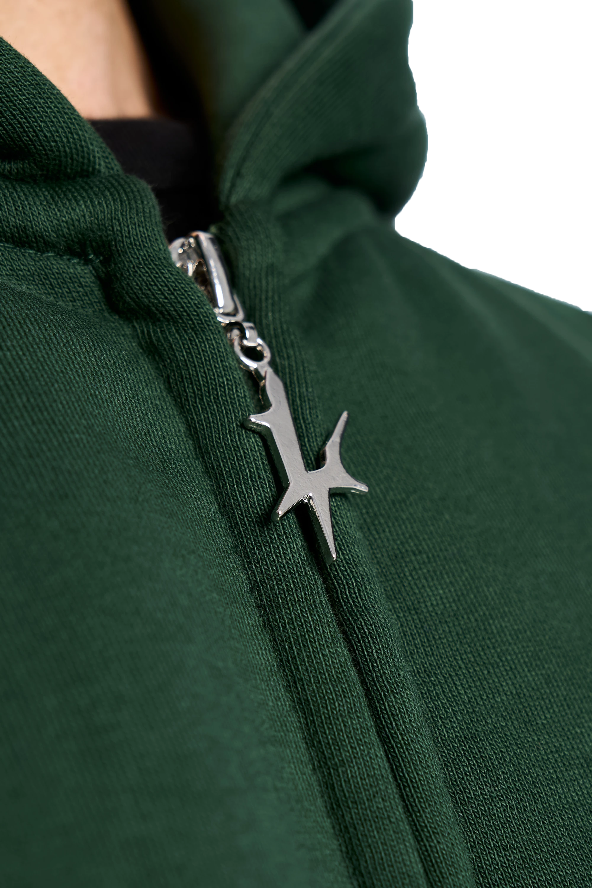 Racing Zipper Mystic Green