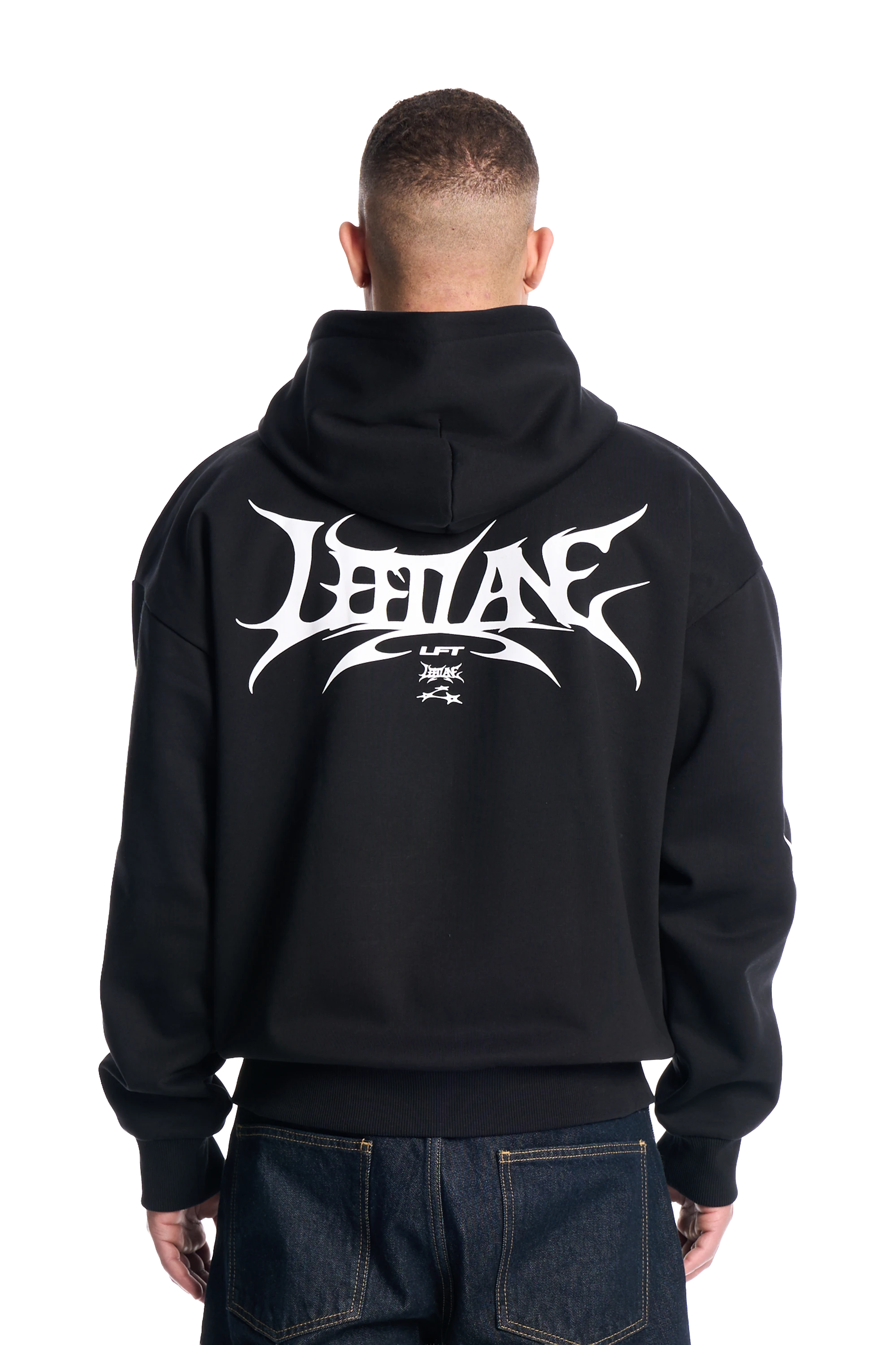 Racing Zipper Storm Black