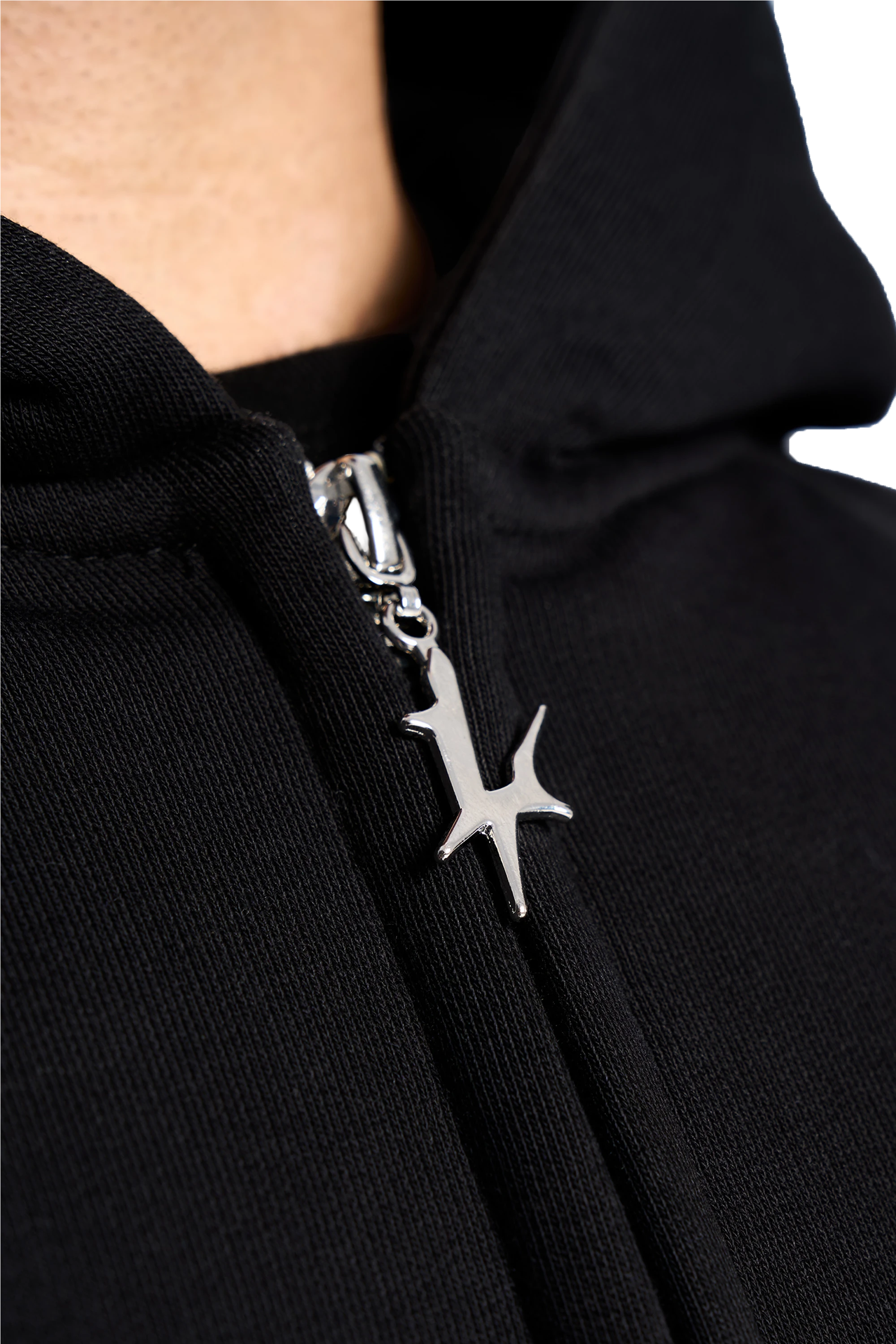 Racing Zipper Storm Black