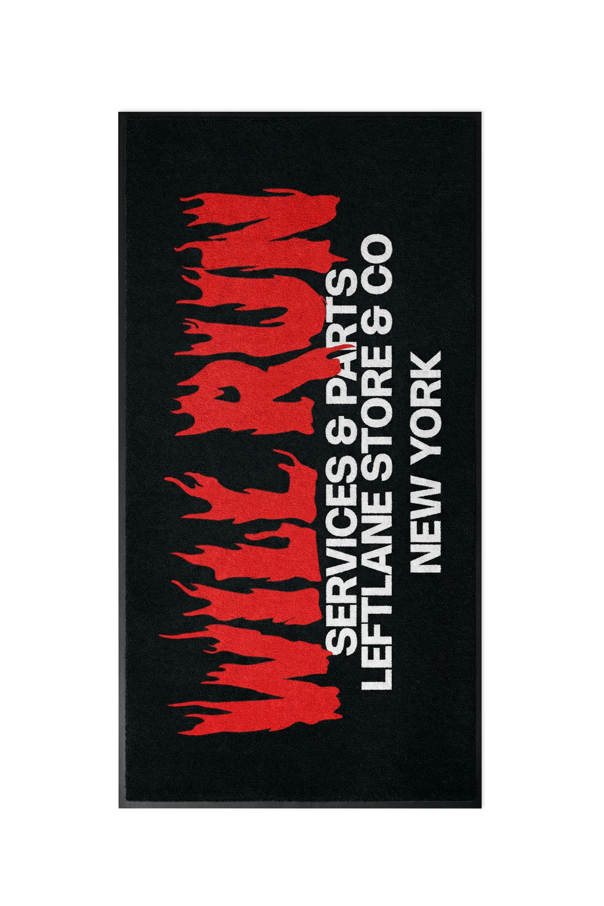 Motorrad-Teppich Will Run