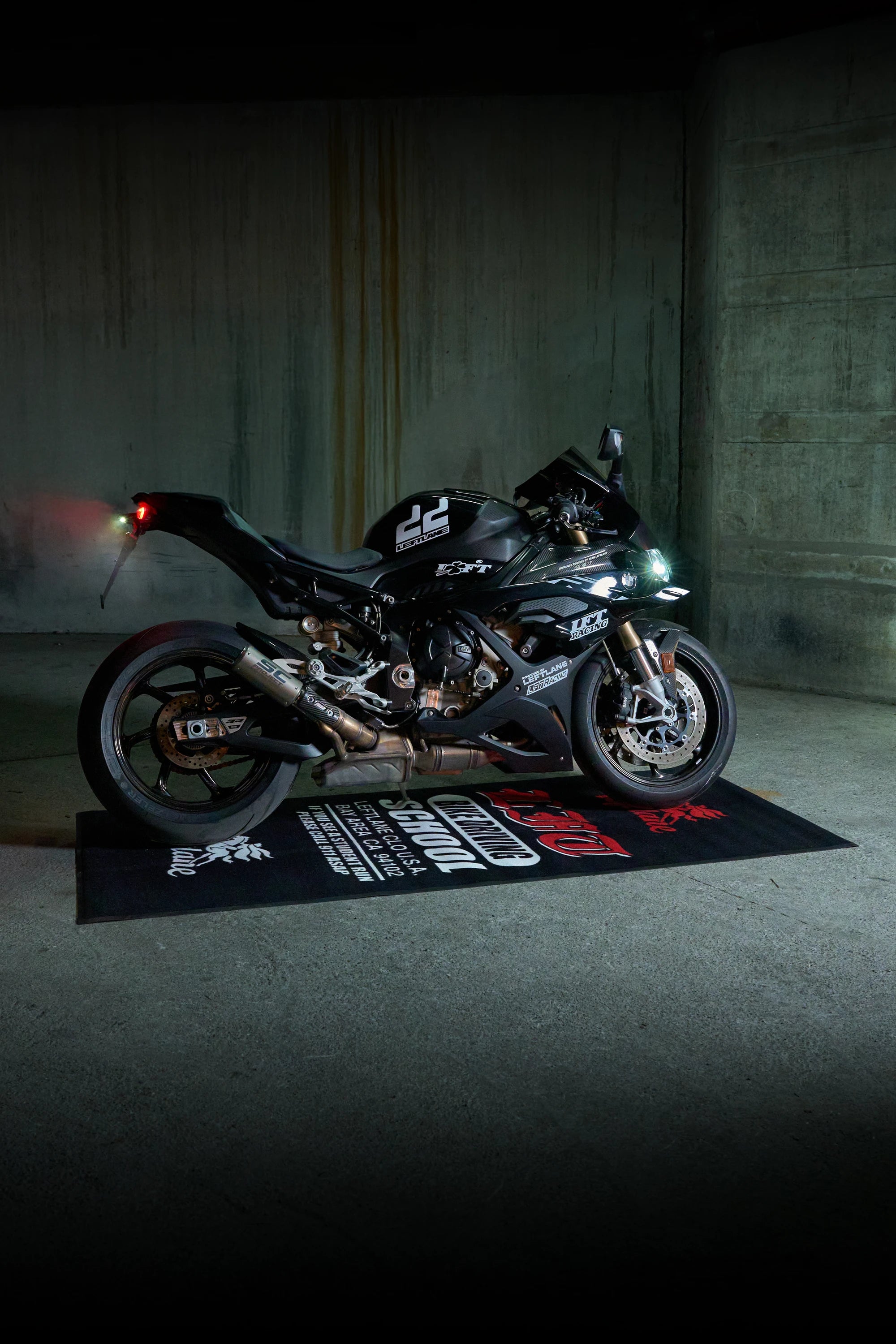 Motorrad-Teppich Horse