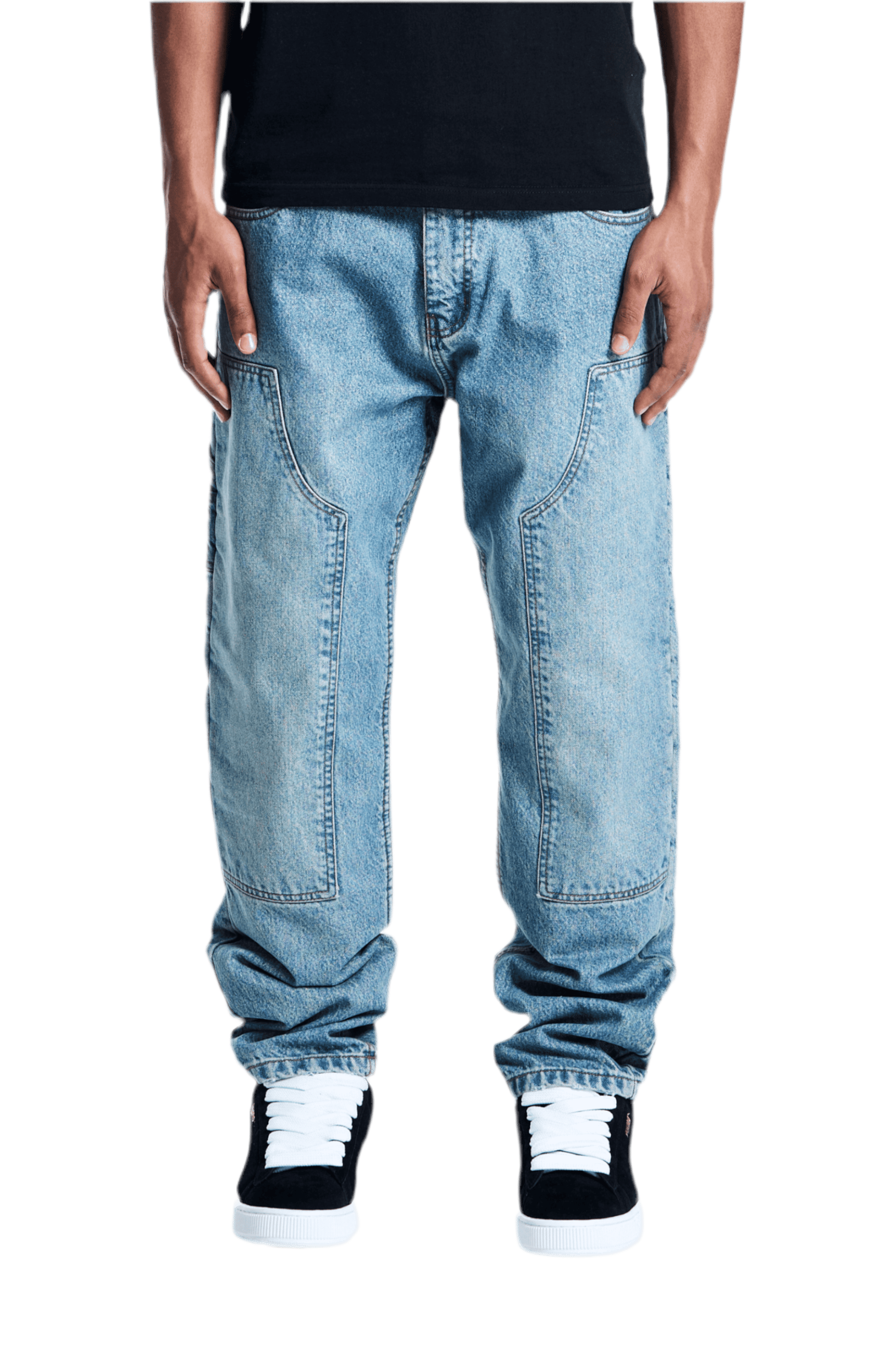 Aramid Jeans Carpenter Stone Washed Blue