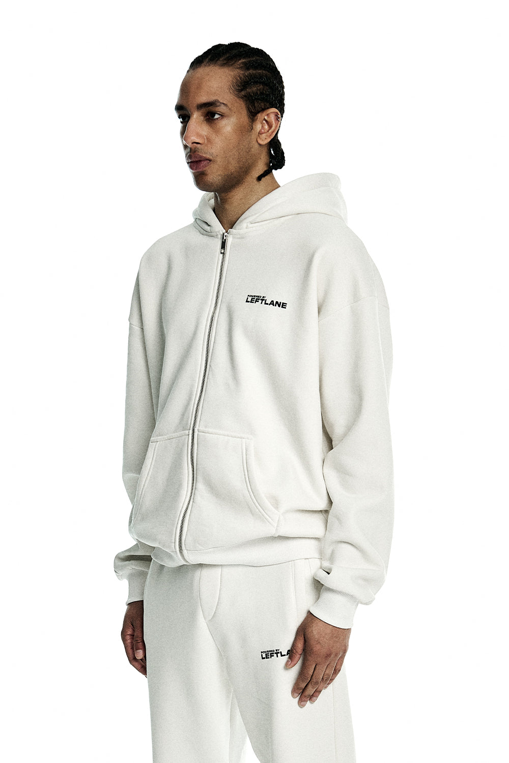 Basic Zipper White
