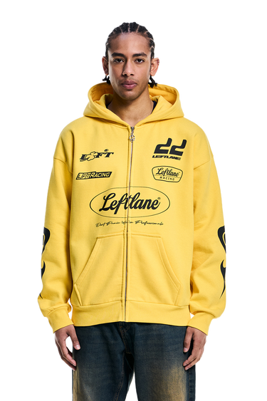 Racing Zipper Solar Yellow