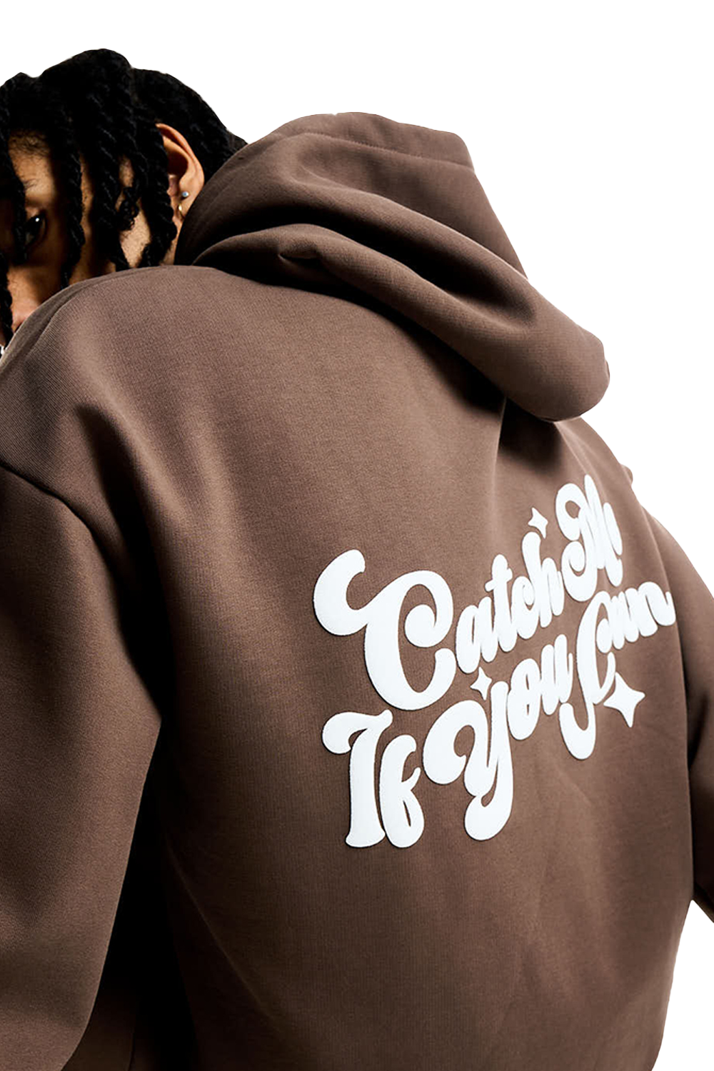CATCH ME HOODIE BROWN